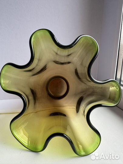 Ваза винтажная для цветов СССР Мгновенье