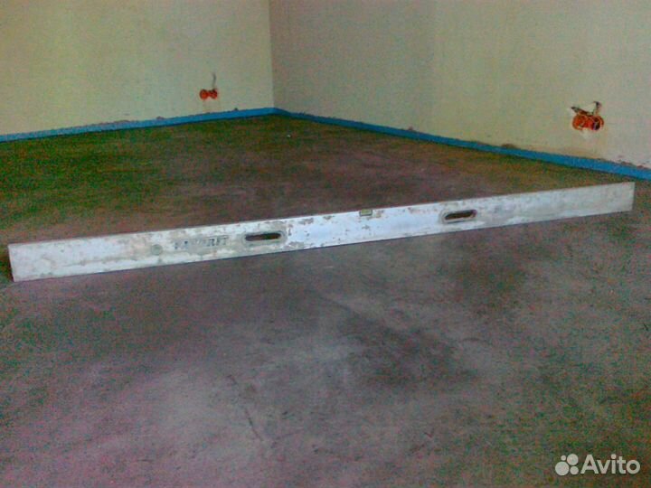 Цементно-песчаная стяжка пола. Цементная стяжка