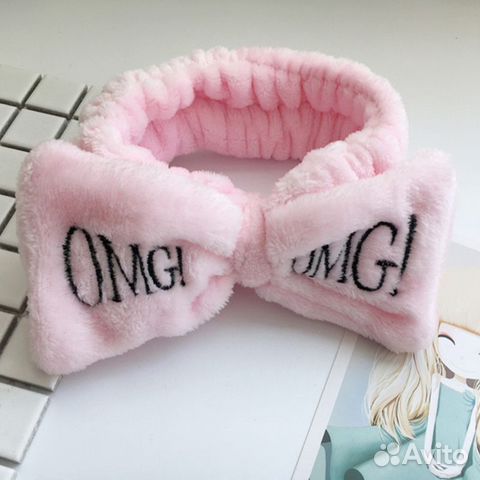 Повязка для волос с ушками 