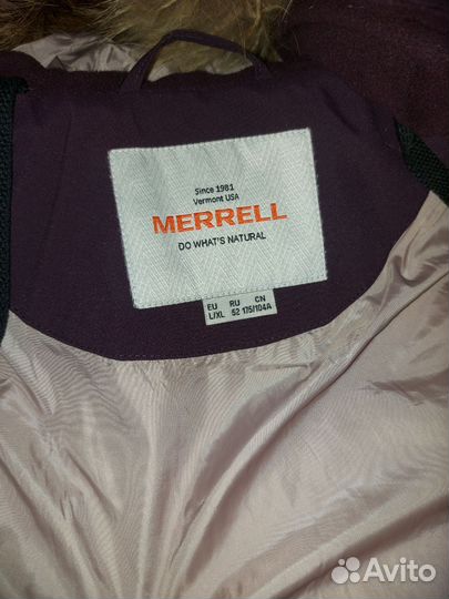 Пуховик женский merrell