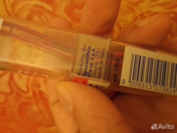 Зубная щётка с натуральной щетиной, Италия