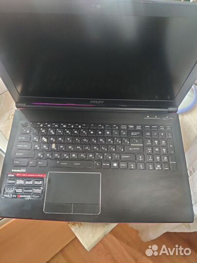 Игровой ноутбук msi gp62