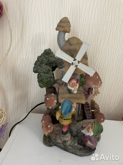 Садовая фигура декоративный фонтан