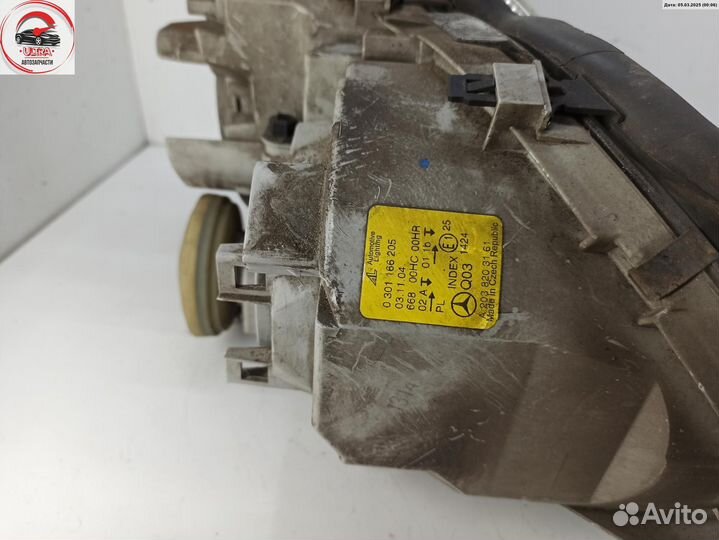 Фара правая б/у Mercedes W203 (C) 2038203161