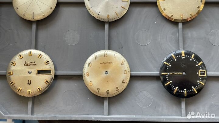 Циферблаты от часов Bulova Accutron