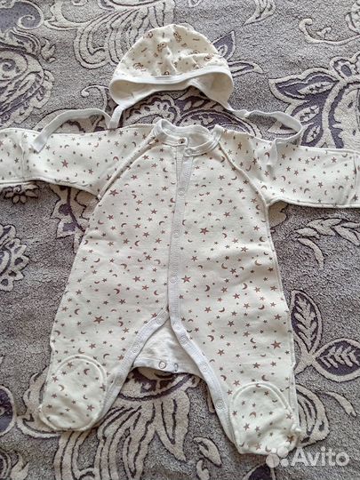 Вещи пакетом 0-3, 3-6 месяцев на девочку