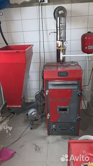 Пелетный котел бу