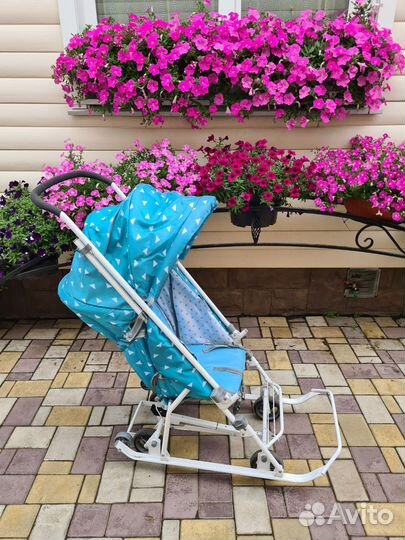 Коляска санки