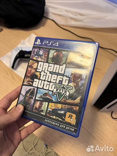 Игра для playstation ps4, ps5 GTA5