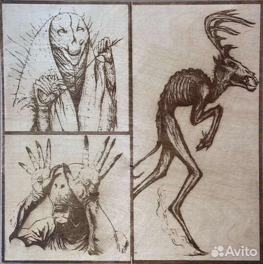 Панно Монстры Картины из Фанеры