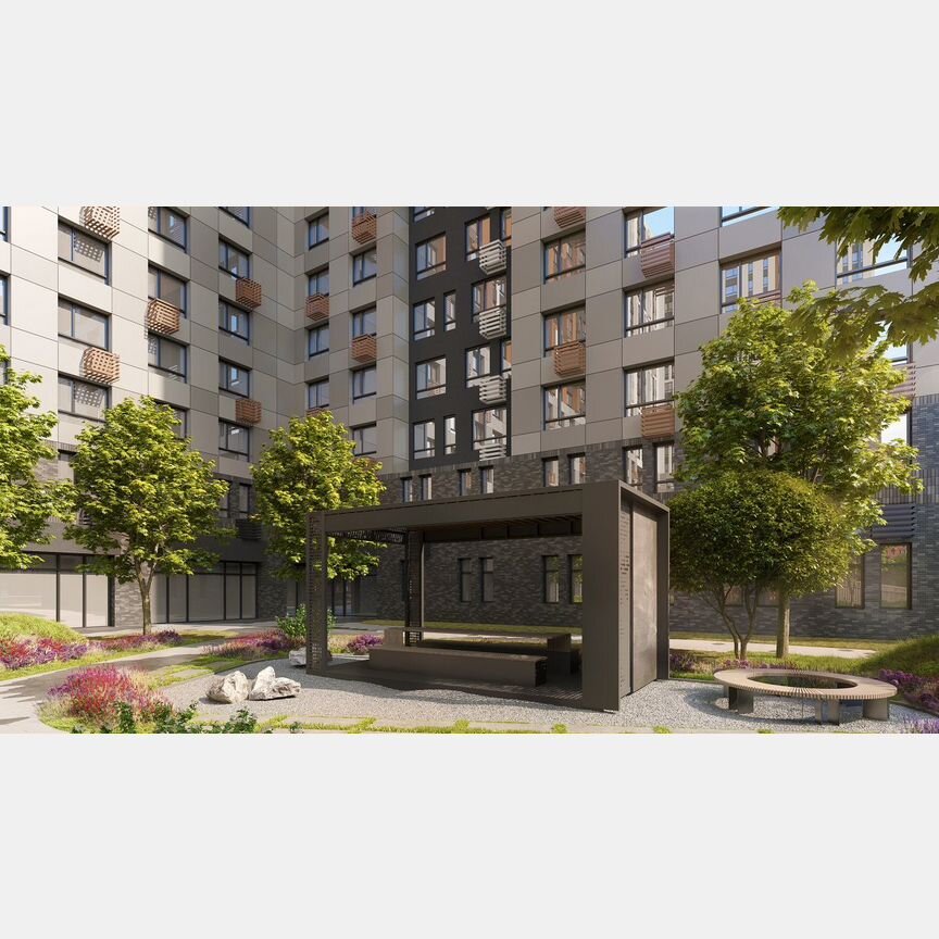 2-к. квартира, 56 м², 16/19 эт.