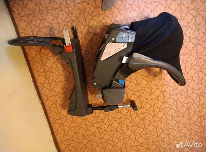Автолюлька britax romer с базой isofix