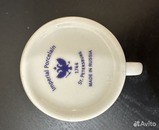 Комплект кофейный Золушка Императорский фафор