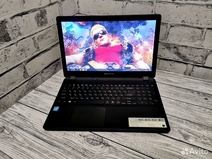 Быстрый ноутбук Packard Bell/HD 15.6/HDD 500gb