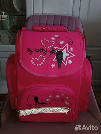 Рюкзак детский для девочки школьный