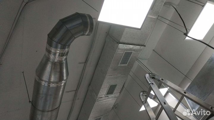 Вытяжка, вентиляция, монтаж и обслуживание, жестян