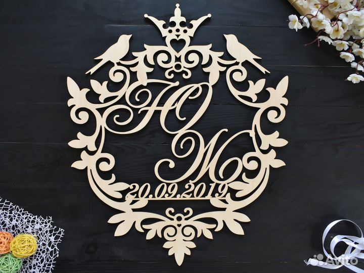 Топпер на свадьбу, юбилей, важную дату