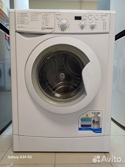 Стиральная машина indesit 6kg. Доставка. Гарантия