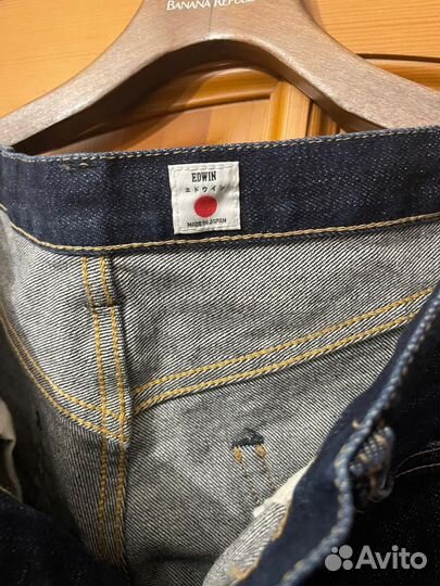 Джинсы edwin selvedge оригинал