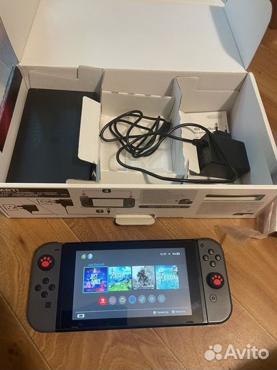 Nintendo switch прошитый +128gb samsung