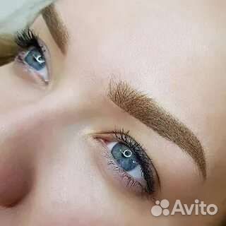 Перманентный макияж (пудровые брови)