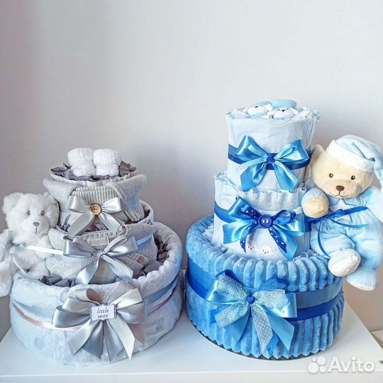 Торт из подгузников, памперсов