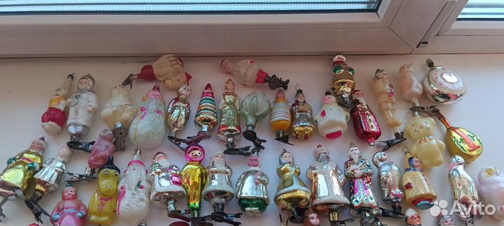Елочные игрушки. СССР