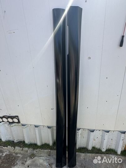 Накладки пластиковые на пороги Lifan solano