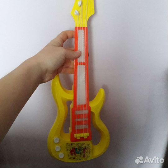 Гитара детская с музыкой