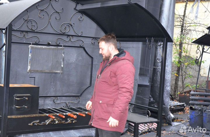 Мангал кованый