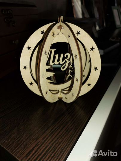 Лазерная резка фанеры, гравировка