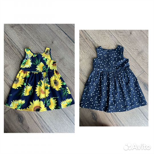 Платья kiabi, 2 шт, 80 р