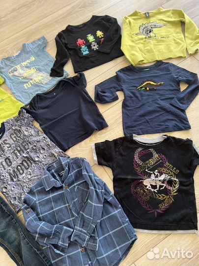 Вещи пакетом на мальчика 98 104