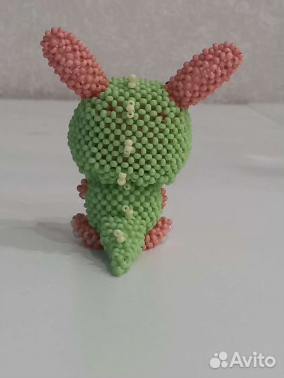 Зайчик в костюме динозавра