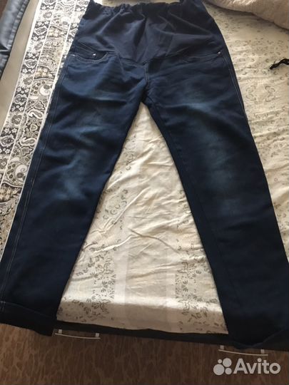 Джинсы утеплённые для беременных