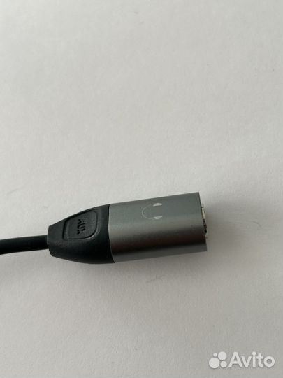 Переходник с lighting на aux