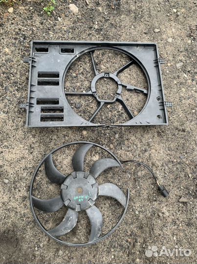 Вентилятор охлаждения Skoda Octavia A7 V1,8