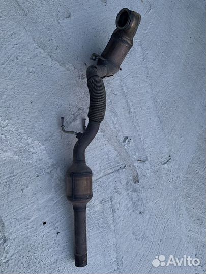 Выхлопная труба skoda