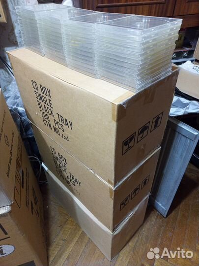 Бокс коробка для CD, jewel case, 10мм