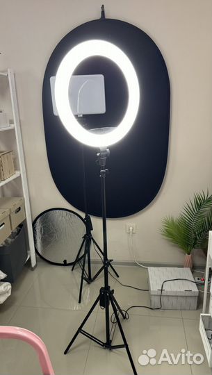 Кольцевая лампа 45 см