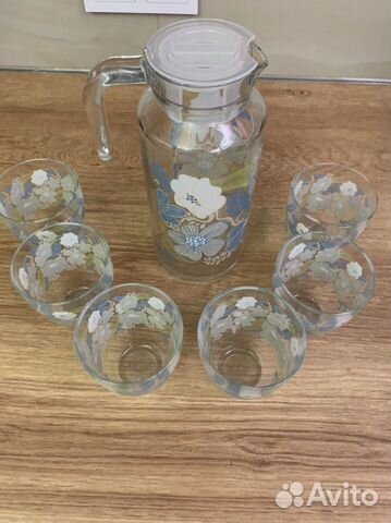 Кувшин со стаканами, набор