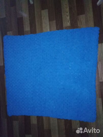 Новый детский плед, ручной работы размер 90*90