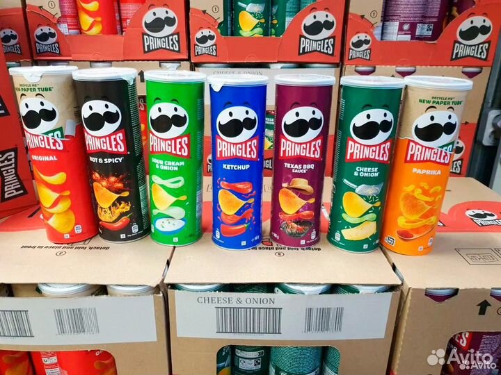 Чипсы Pringles Принглс Бельгия оптом и в розницу