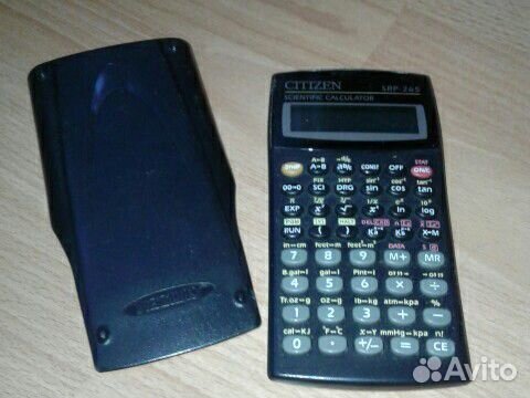 Калькулятор научный citizeh srp-265 новый