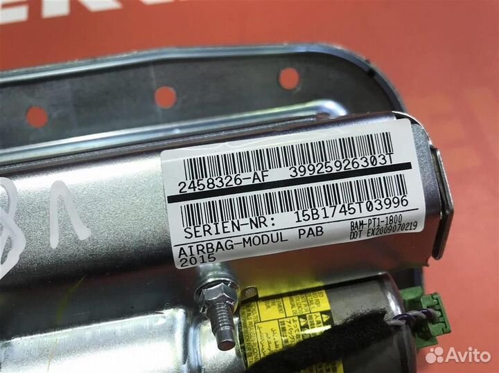 Подушка безопасности пассажира бмв Х4 Ф26