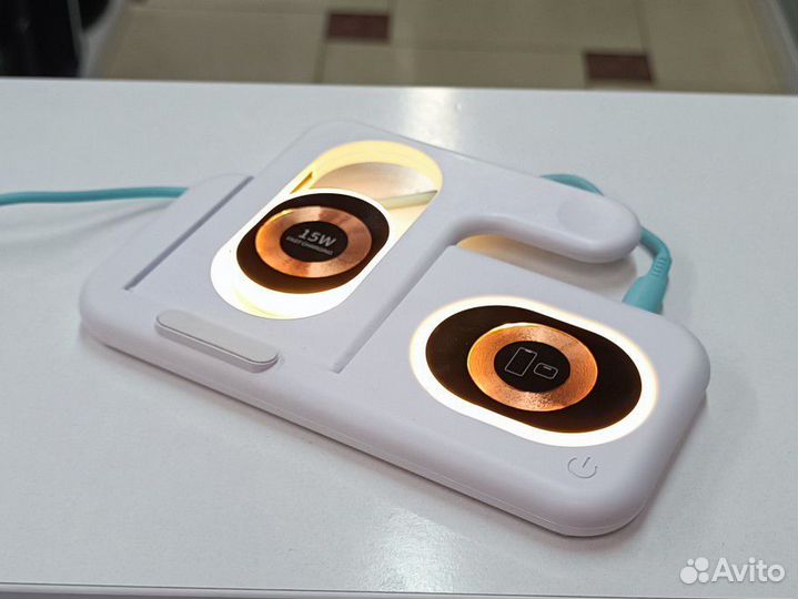 Беспроводная Зарядное Станция Samsung 4в1 15W