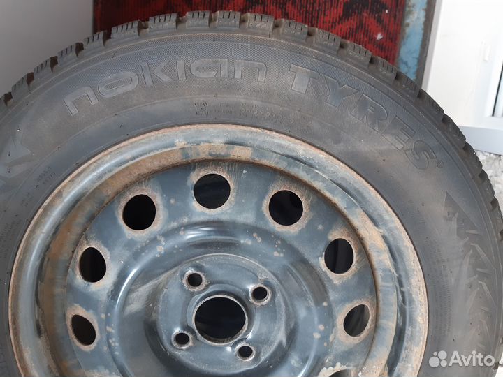 Комплект автомобильных колёс, зимние шины R15