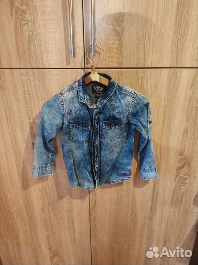 Рубашка для мальчика 110