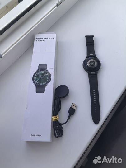 Смарт часы Samsung galaxy watch 6 classic 47 mm