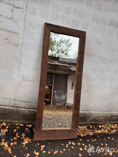 Ростовое зеркало лофт